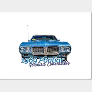 1969 Pontiac Firebird Convertible Posters and Art